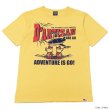画像4: STUDIO D'ARTISAN（ステュディオ・ダ・ルチザン）USAコットンプリントＴシャツ/ White（ホワイト）・Yellow（イエロー） (4)