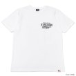 画像2: STUDIO D'ARTISAN（ステュディオ・ダ・ルチザン）USAコットンプリントＴシャツ/ White（ホワイト）・Charcoal Black（チャコールブラック） (2)