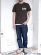 画像6: STUDIO D'ARTISAN（ステュディオ・ダ・ルチザン）USAコットンプリントＴシャツ / Black（ブラック） (6)