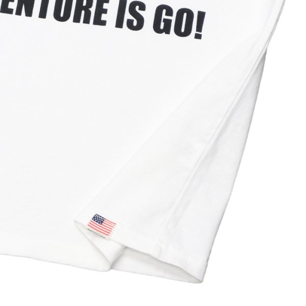 画像5: STUDIO D'ARTISAN（ステュディオ・ダ・ルチザン）USAコットンプリントＴシャツ/ White（ホワイト）※Mサイズのみ (5)
