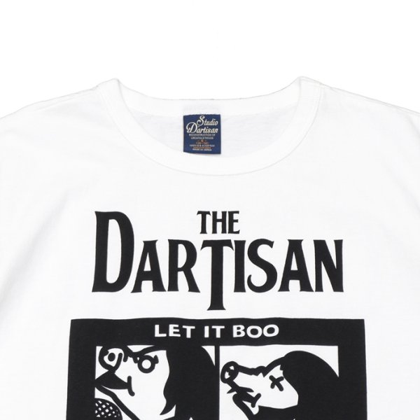 画像6: STUDIO D'ARTISAN（ステュディオ・ダ・ルチザン）USAコットンプリントＴシャツ/ White（ホワイト）・Black（ブラック）※Sサイズのみ (6)