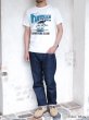 画像12: STUDIO D'ARTISAN（ステュディオ・ダ・ルチザン）USAコットンプリントＴシャツ/ White（ホワイト）・Yellow（イエロー） (12)