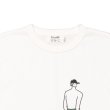 画像3: free rage（フリーレイジ）リサイクルコットンプリントTee"Hisaka MAN"/ White（ホワイト） (3)