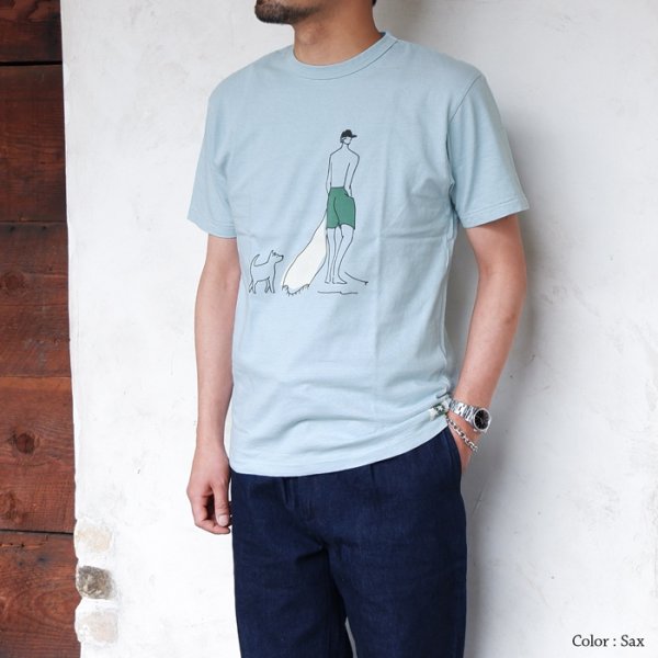 画像8: free rage（フリーレイジ）リサイクルコットンプリントTee / White（ホワイト）※Sサイズのみ (8)