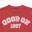画像6: Good On（グッドオン）Logo Print Short Sleeve Crew Neck Tee（ロゴプリントショートスリーブクルーネックTシャツ）"GOOD ON 1997"/F.Red（F.レッド）・Dk.Green（ダークグリーン） (6)