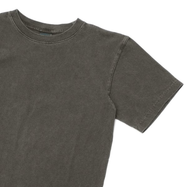 画像7: Good On（グッドオン）Short Sleeve Crew Neck Tee（ショートスリーブクルーネックTシャツ）"Pigment Dye" / Natural（ナチュラル）・Black（ブラック） (7)