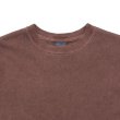 画像6: Good On（グッドオン）Short Sleeve Crew Neck Tee（ショートスリーブクルーネックTシャツ）"Pigment Dye"/Mocha（モカ）・Bordeaux（ボルドー） (6)