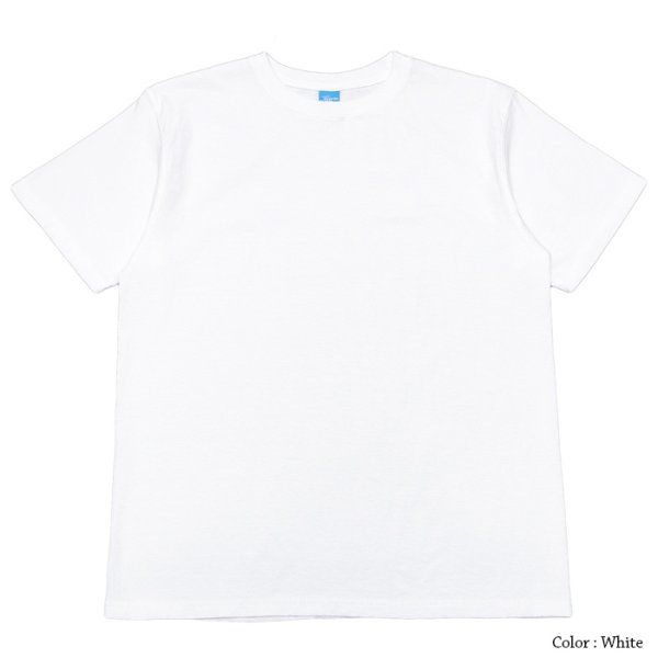 画像2: Good On(グッドオン)Short Sleeve Crew Neck Tee(ショートスリーブクルーネックTシャツ)"Washed" / White(ホワイト)・Metal Grey(メタルグレー) (2)