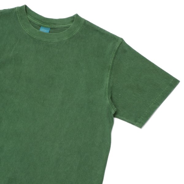 画像7: Good On(グッドオン)Short Sleeve Crew Neck Tee(ショートスリーブクルーネックTシャツ)"Pigment Dye" / Dk.Green(ダークグリーン)・Sage(セージ) (7)