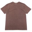 画像5: Good On（グッドオン）Short Sleeve Crew Neck Tee（ショートスリーブクルーネックTシャツ）"Pigment Dye"/Mocha（モカ）・Bordeaux（ボルドー） (5)