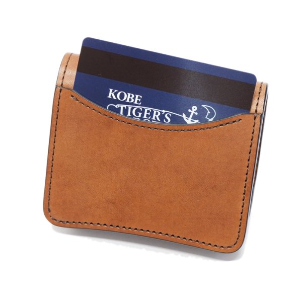 画像5: WILD SWANS(ワイルドスワンズ)PALM-V2(パームV2)コンパクトウォレット"フルグレインブライドル"/Dark Stain(ダークステイン) (5)