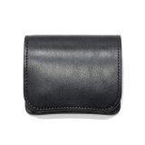 WILD SWANS（ワイルドスワンズ）PALM-V2（パームV2）コンパクトウォレット"フルグレインブライドル"/Black（ブラック）