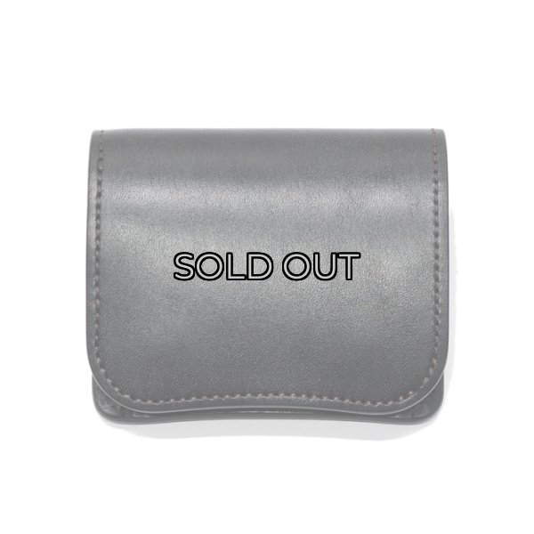 画像1: WILD SWANS（ワイルドスワンズ）PALM-V2（パームV2）コンパクトウォレット"フルグレインブライドル"/Black（ブラック） (1)