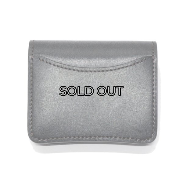 画像2: WILD SWANS（ワイルドスワンズ）PALM-V2（パームV2）コンパクトウォレット"フルグレインブライドル"/Black（ブラック） (2)