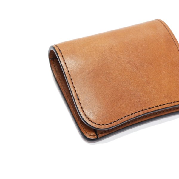 画像3: WILD SWANS(ワイルドスワンズ)PALM-V2(パームV2)コンパクトウォレット"フルグレインブライドル"/Dark Stain(ダークステイン) (3)