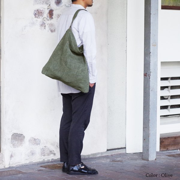 画像9: ARTS&CRAFTS（アーツアンドクラフツ）ONE STRAP SHOULDER（ワンストラップショルダー）"LINEN CANVAS" / Mustard（マスタード） (9)