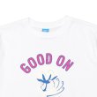 画像3: Good On（グッドオン）Logo Print Short Sleeve Crew Neck Tee（ロゴプリントショートスリーブクルーネックTシャツ）"GOOD COTTON"/Dk.Green（ダークグリーン） (3)
