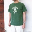 画像11: Good On（グッドオン）Logo Print Short Sleeve Crew Neck Tee（ロゴプリントショートスリーブクルーネックTシャツ）"GOOD COTTON"/White（ホワイト）・Dk.Green（ダークグリーン） (11)