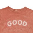 画像6: Good On（グッドオン）柿渋弁柄染め"GOOD"ショートスリーブTシャツ/BENGARA（ベンガラ）・SUNA（スナ） (6)
