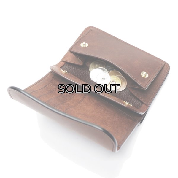 画像8: WILD SWANS（ワイルドスワンズ）BYRNE（バーン）3つ折りウォレット"プエブロ"/Tobacco（タバコ） (8)