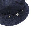 画像3: DECHO（デコー）STANDARD KOME HAT（スタンダードコメハット）COTTON LINEN DENIM/S.Indigo（S.インディゴ） (3)