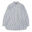 画像1: A VONTADE（アボンタージ）Lax Regular Shirts（ラックスレギュラーシャツ）Gas Boiled Broad/Navy Stripe（ネイビーストライプ） (1)