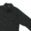 画像5: *A VONTADE（アボンタージ）H.B.T.Utility Jacket（HBTユーティリティージャケット）"Military Herringbone" / Ink Black（インクブラック） (5)