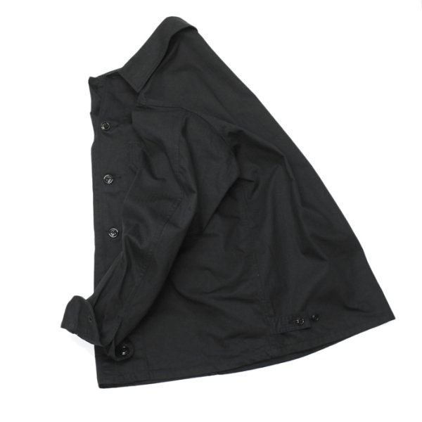 画像8: *A VONTADE(アボンタージ)H.B.T.Utility Jacket(HBTユーティリティージャケット)"Military Herringbone" / Ink Black(インクブラック) (8)