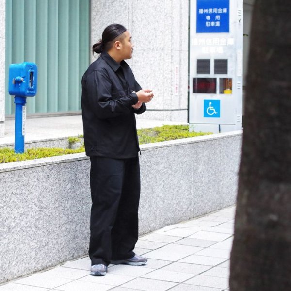 画像10: *A VONTADE(アボンタージ)H.B.T.Utility Jacket(HBTユーティリティージャケット)"Military Herringbone" / Ink Black(インクブラック) (10)