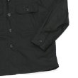 画像7: *A VONTADE（アボンタージ）H.B.T.Utility Jacket（HBTユーティリティージャケット）"Military Herringbone" / Ink Black（インクブラック） (7)
