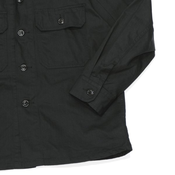 画像7: *A VONTADE(アボンタージ)H.B.T.Utility Jacket(HBTユーティリティージャケット)"Military Herringbone" / Ink Black(インクブラック) (7)