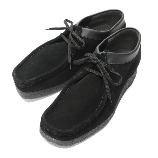 画像1: ＜30%OFF＞BLUE FROG（ブルーフロッグ）DENVER（デンバー）/Black Suede（ブラックスエード） (1)