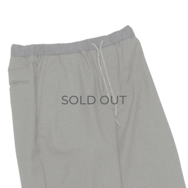 画像5: *A VONTADE（アボンタージ）Slim Easy Slacks Ver.2（スリムイージースラックスVer.2）"TR Stretch Serge" / Dk.Charcoal（ダークチャコール）※Ｓサイズのみ (5)