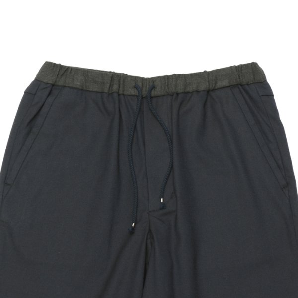 画像2: *A VONTADE(アボンタージ)Slim Easy Slacks Ver.2(スリムイージースラックスVer.2)”TR Stretch Serge" / Dk.Navy(ダークネイビー) (2)