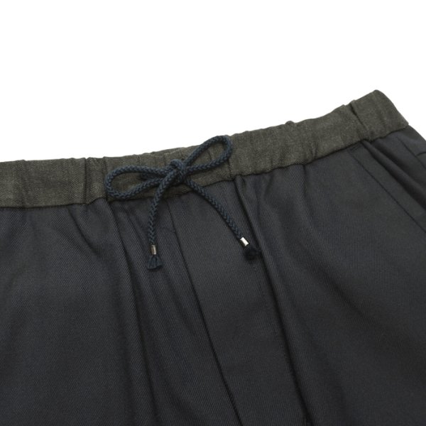 画像3: *A VONTADE(アボンタージ)Slim Easy Slacks Ver.2(スリムイージースラックスVer.2)”TR Stretch Serge" / Dk.Navy(ダークネイビー) (3)