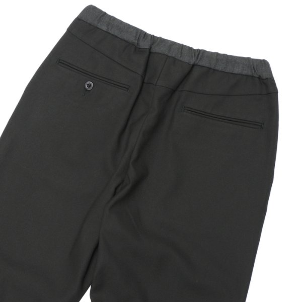 画像5: *A VONTADE(アボンタージ)Slim Easy Slacks Ver.2(スリムイージースラックスVer.2)”TR Stretch Serge" / Black(ブラック) (5)