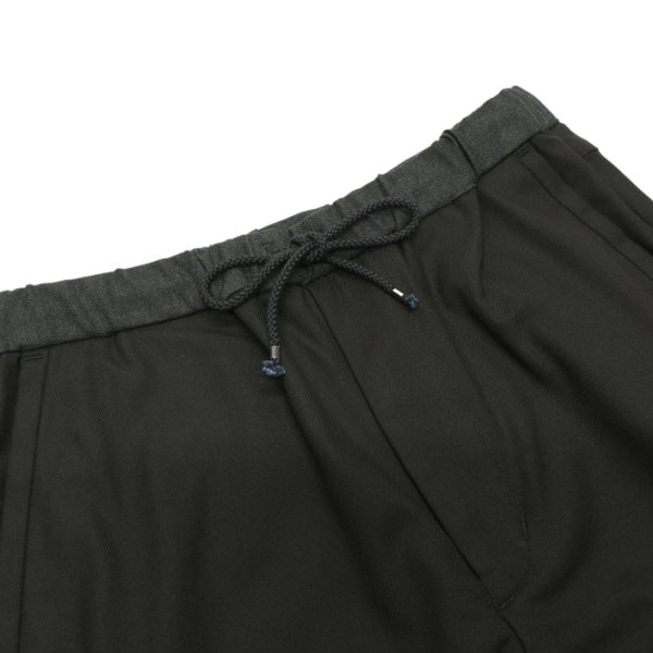 画像3: *A VONTADE(アボンタージ)Slim Easy Slacks Ver.2(スリムイージースラックスVer.2)”TR Stretch Serge" / Black(ブラック) (3)