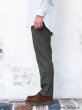 画像10: *A VONTADE（アボンタージ）Slim Easy Slacks Ver.2（スリムイージースラックスVer.2）"TR Stretch Serge" / Dk.Charcoal（ダークチャコール） (10)