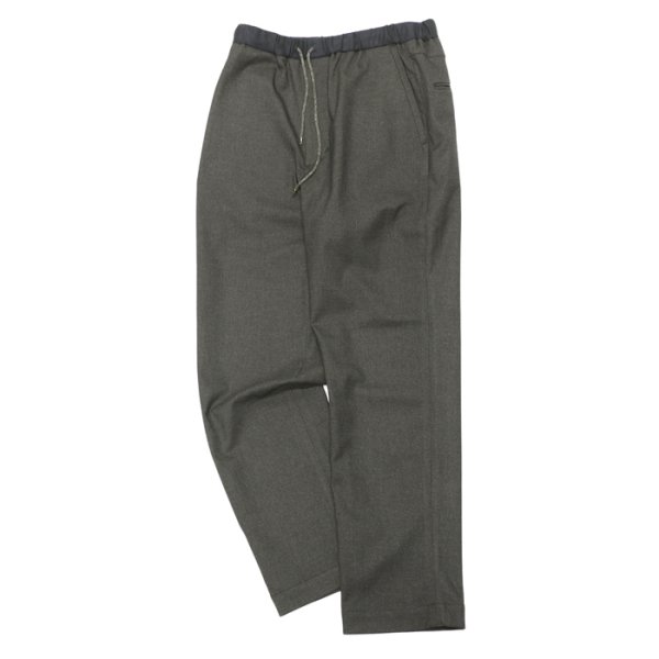 画像1: A VONTADE（アボンタージ）Slim Easy Slacks Ver.2（スリムイージースラックスVer.2）TR Stretch Serge/Dk.Charcoal（ダークチャコール） (1)