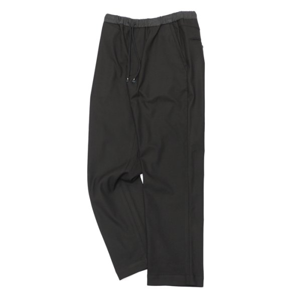 画像1: *A VONTADE（アボンタージ）Slim Easy Slacks Ver.2（スリムイージースラックスVer.2）”TR Stretch Serge" / Black（ブラック） (1)