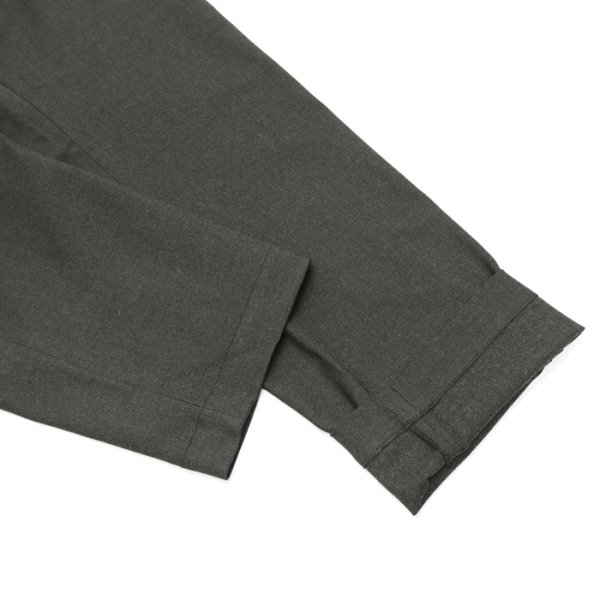 画像6: *A VONTADE(アボンタージ)Slim Easy Slacks Ver.2(スリムイージースラックスVer.2)"TR Stretch Serge" / Dk.Charcoal(ダークチャコール) (6)