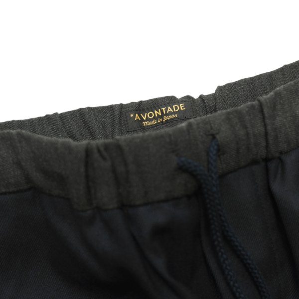 画像4: *A VONTADE(アボンタージ)Slim Easy Slacks Ver.2(スリムイージースラックスVer.2)”TR Stretch Serge" / Dk.Navy(ダークネイビー) (4)