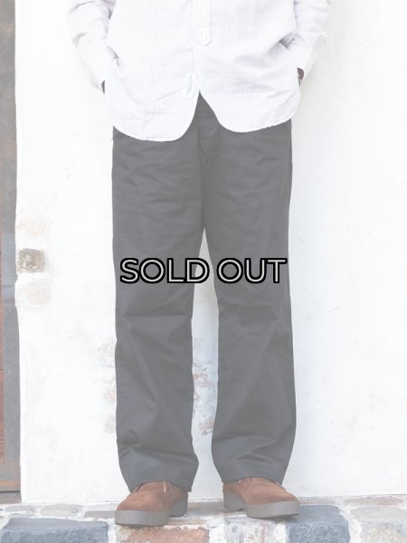 画像11: *A VONTADE（アボンタージ）Type 45 Chino Trousers（タイプ45チノトラウザーズ）"Classic Selvedge Twill"/ Black（ブラック）【裾上げ無料】 (11)