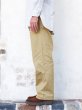 画像12: A VONTADE（アボンタージ）Type 45 Chino Trousers-Wide Fit-（タイプ45チノトラウザーズ）Classic Selvedge Twill/Beige（ベージュ）【裾上げ無料】 (12)