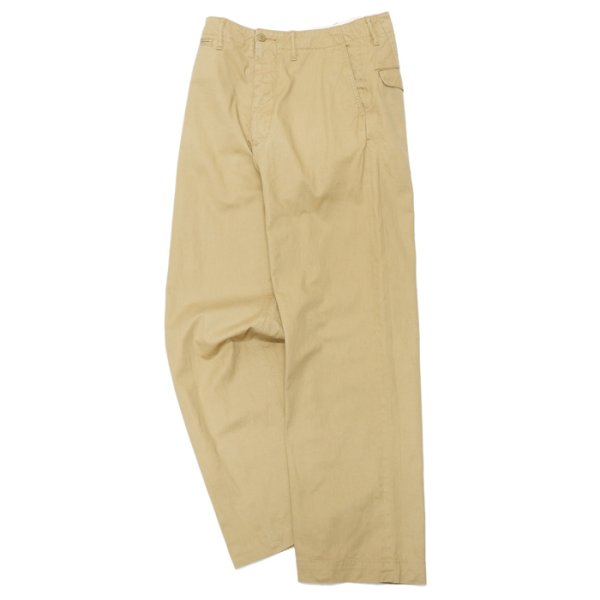 画像1: *A VONTADE（アボンタージ）Type 45 Chino Trousers（タイプ45チノトラウザーズ）"Classic Selvedge Twil" / Beige（ベージュ）【裾上げ無料】 (1)