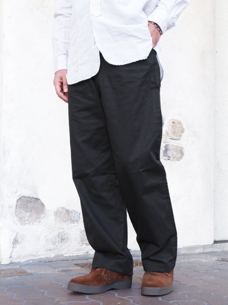 画像14: *A VONTADE（アボンタージ）Type 45 Chino Trousers（タイプ45チノトラウザーズ）"Classic Selvedge Twill"/ Black（ブラック）【裾上げ無料】 (14)