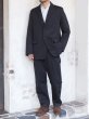 画像13: *A VONTADE（アボンタージ）Weekender 2B Jacket（ウィークエンダー2Bジャケット）"Original Yarn Dyed Gabardine" / Deep Navy（ディープネイビー） (13)
