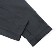 画像8: *A VONTADE（アボンタージ）1 Tuck Easy Trousers（1タックイージートラウザーズ）”Original Yarn Dyed Gabardine" / Deep Navy（ディープネイビー）【裾上げ無料】 (8)