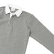 画像4: BARBARIAN（バーバリアン）Heavy Weight Rugby Collar Shirt（ヘビーウェイト ラグビーカラーシャツ） "SOLID" / Oxford（オックスフォードグレー） (4)