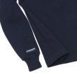 画像5: BARBARIAN（バーバリアン）Heavy Weight Rugby Collar Shirt（ヘビーウェイト ラグビーカラーシャツ） "SOLID" / Navy（ネイビー） (5)